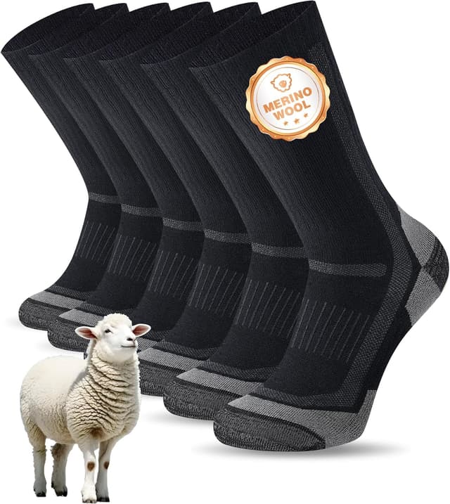 Detalle de SockWaddles Merino Wandersocken 3 Paar