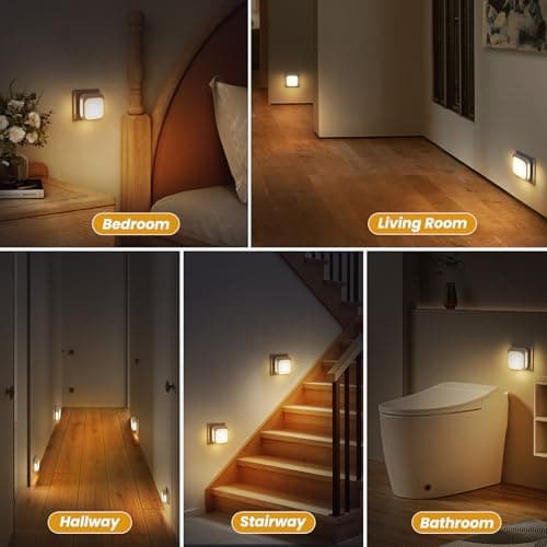 Thumbnail 7 de PALATALA luz nocturna infantil con sensor crepuscular y enchufe (2 piezas) regulable 3000K