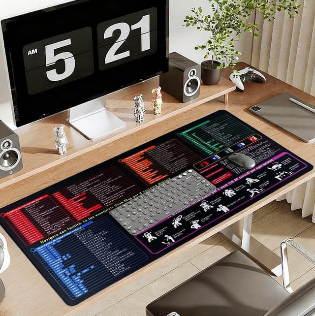 Thumbnail 6 de FEMONGY tappetino mouse Excel in italiano XXL 900 x 400 x 3 mm, design impermeabile e base antiscivolo