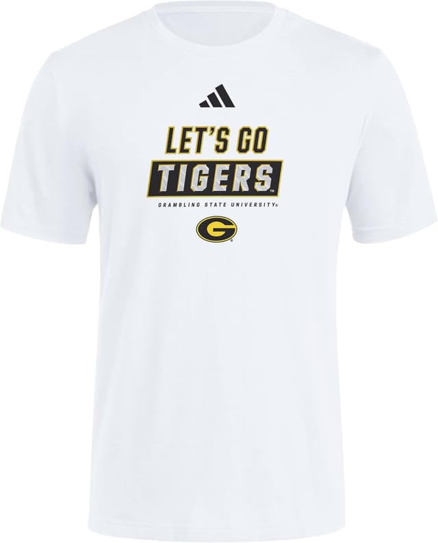 Detalle de adidas Men’s NCAA 25/26 Team Graphic T-Shirt (Regular Fit) — Grambling State