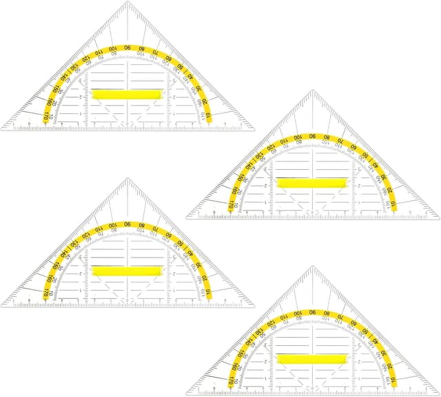 Detalle de Vicloon Équerre géométrique 15,5 cm