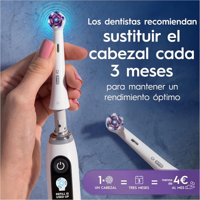 Thumbnail 5 de Oral-B iO Radiant White: 8 Cabezales de Recambio 😁