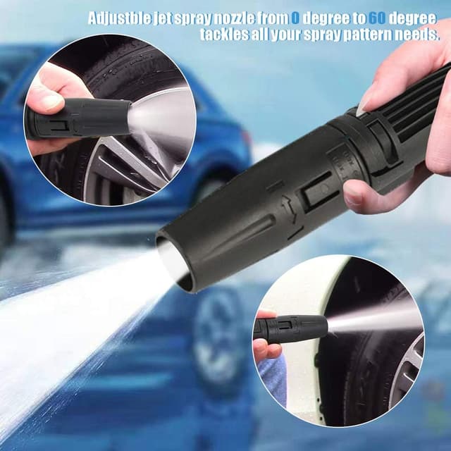 Detalle de Kärcher K2 to K7 pressure washer lance nozzles