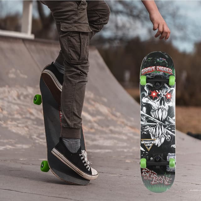 Thumbnail 5 de Skateboard with Graphic Grip Tape for Kids & Teens 🛹