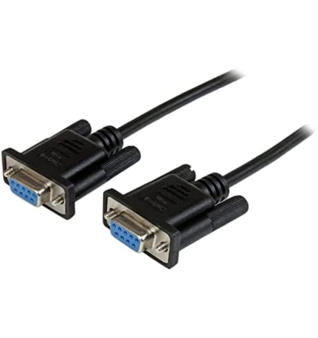 Detalle de DB9 RS232 Null Modem Cable, 1m