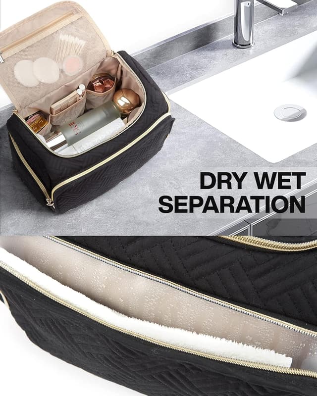 Thumbnail 4 de BAGSMART Travel Toiletry Bag Large organiser for toiletries