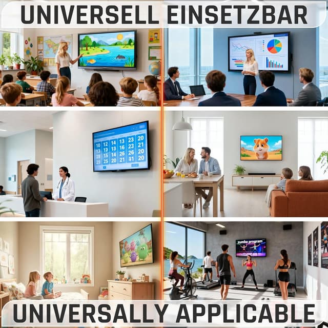 Thumbnail 6 de RICOO R09 TV Wandhalterung 69 mm Slim