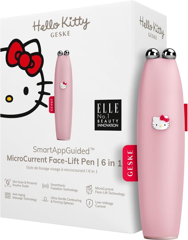 Thumbnail 6 de GESKE x Hello Kitty SmartAppGuided™ MicroCurrent Face-Lift Pen 6 en 1