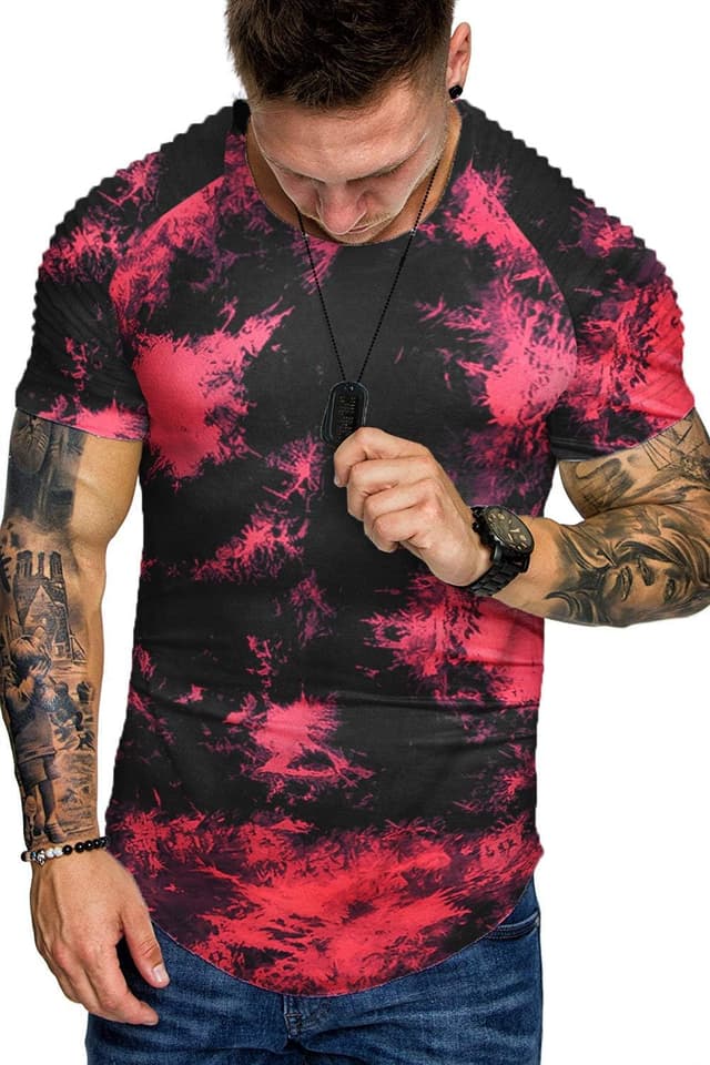 Detalle de COOFANDY Polo homme manches courtes en polyester extensible léger pour le sport et l’été