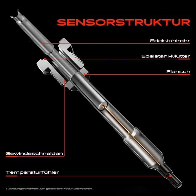 Detalle de Abgastemperatur Sensor vor Turbolader 2-polig für Mercedes 1.8/2.1/3.0 Diesel (2011–2018) – 0081533728