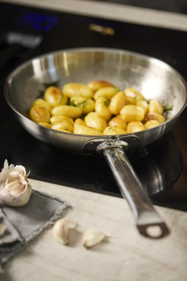 Detalle de Demeyere Classic 3 Bratpfanne 28 cm