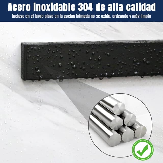 Thumbnail 6 de Dmore Barra magnética 59 cm para cuchillos