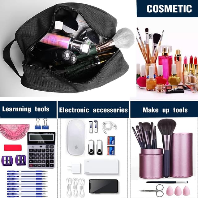 Detalle 1 de Toiletry Bag for Men Large Travel Wash Bag