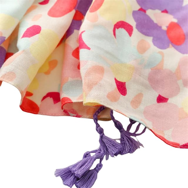 Detalle 2 de prinfantasy Women Long Scarf Shawl Wrap (Soft Lightweight) 180 x 85cm