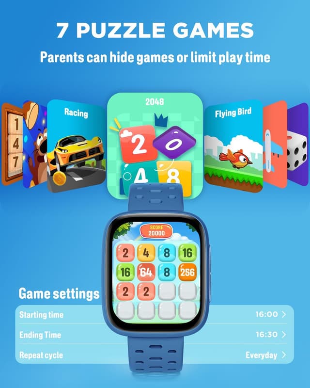 Thumbnail 6 de BIGGERFIVE Kids Smart Watch 1.8" AMOLED