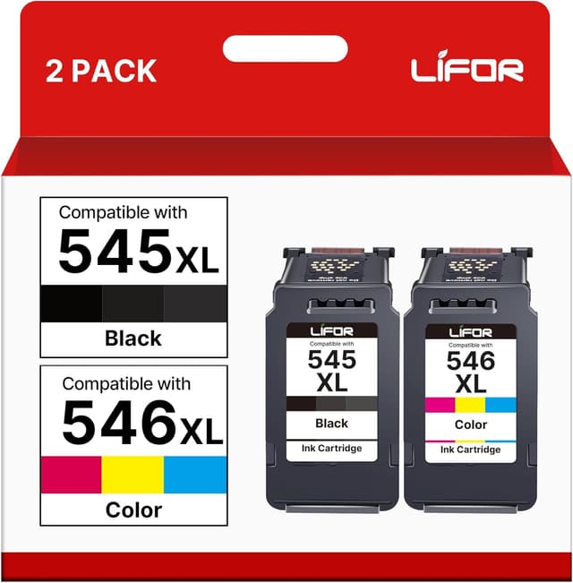 Detalle de LIFOR 545XL 400-page black ink