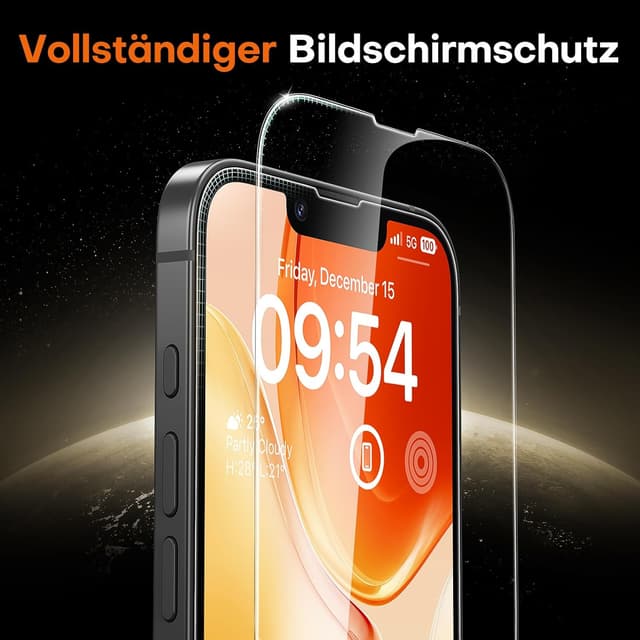 Thumbnail 5 de TOCOL 17e Panzerglas 6,1 Zoll 2er Set