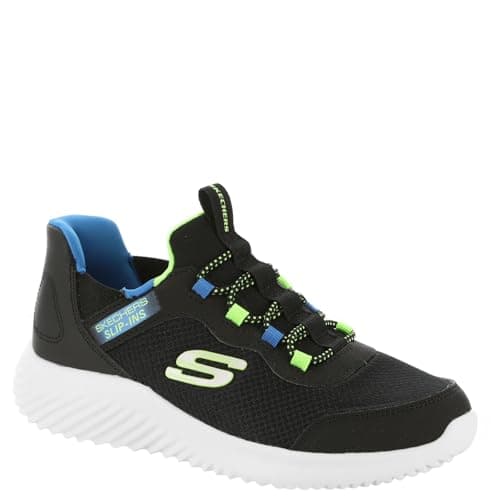 Detalle de Skechers Bounder Brisk-Burst en Negro