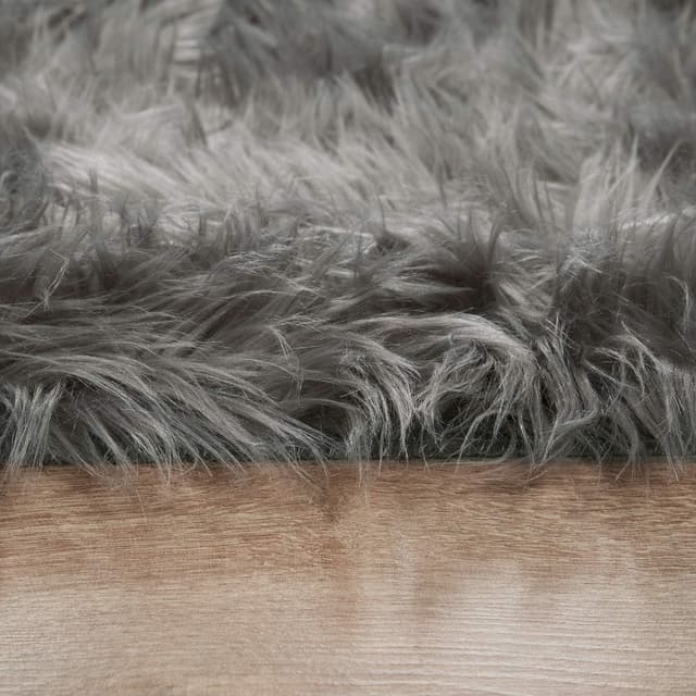 Thumbnail 4 de Paco Home Alfombra de Pelo Largo Corazón Rosa 🟥 40x60 cm