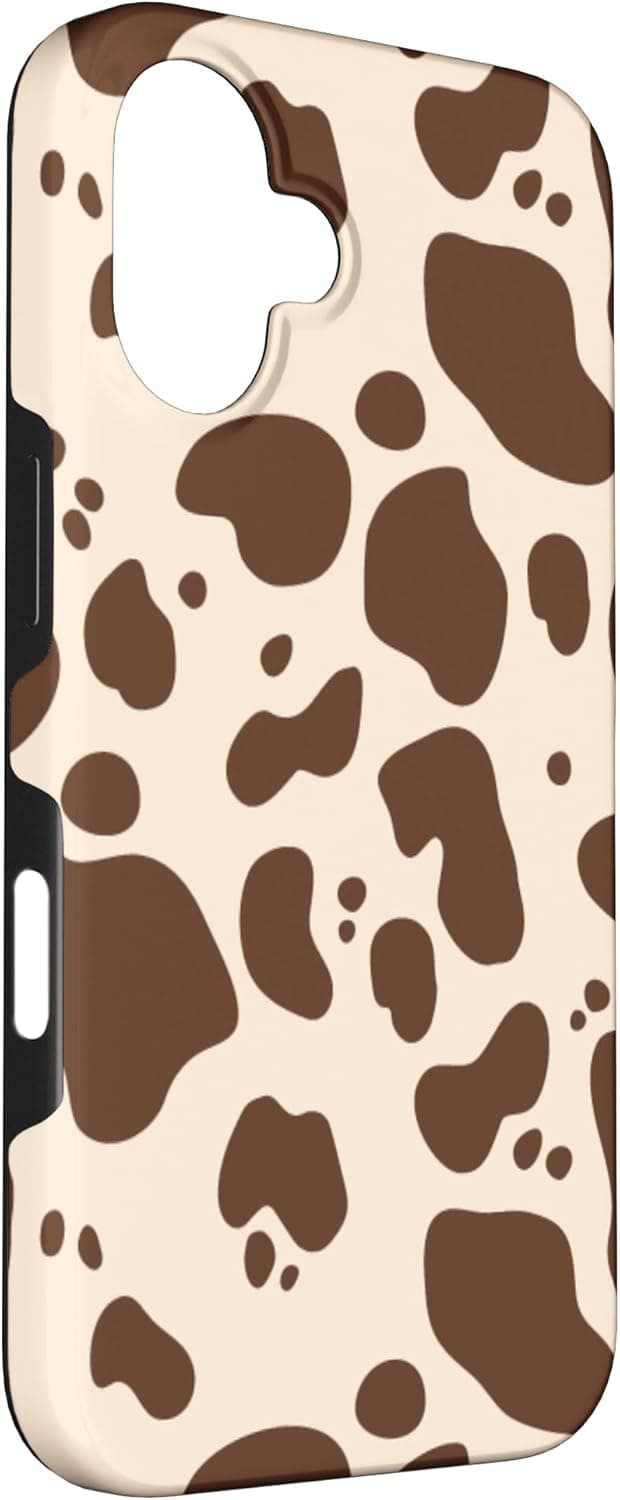 Detalle de Custodia Design pelle di mucca per iPhone 16