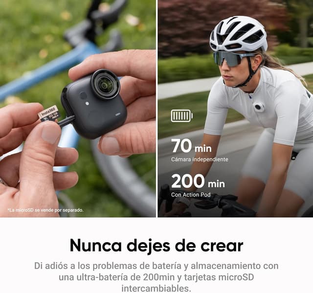 Thumbnail 6 de Insta360 GO Ultra Pack Ciclismo 4K