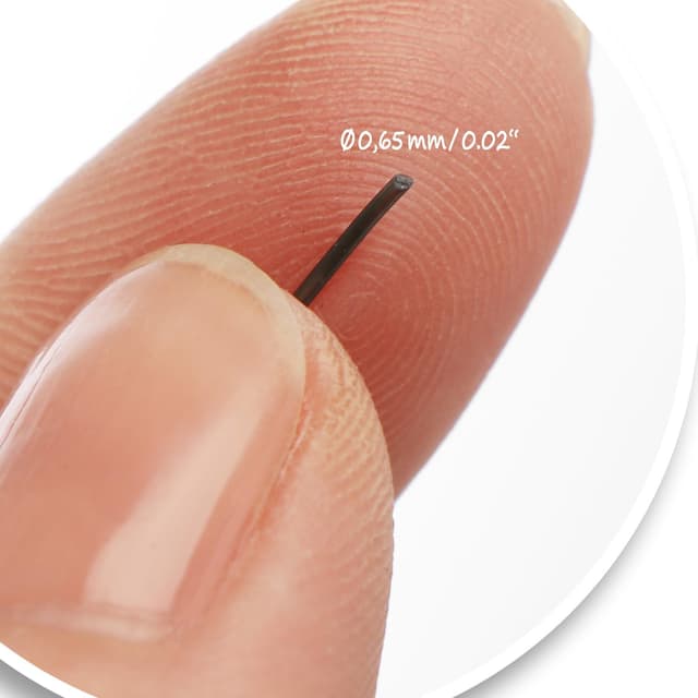 Thumbnail 6 de com-four 10x Blumenwickeldraht-Set (geglüht), Bindedraht auf Holzstab gewickelt, 0,65 mm, 1000 g