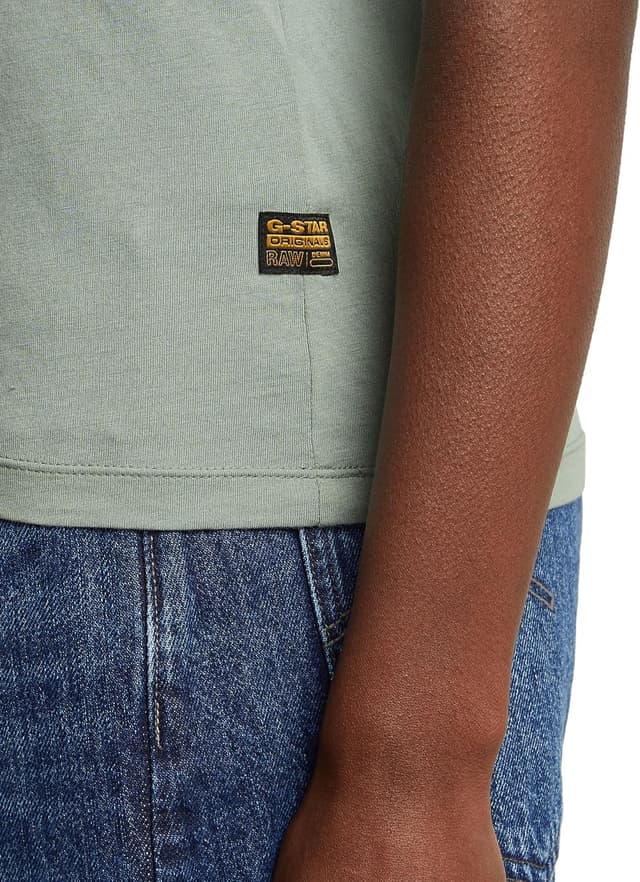 Detalle de G-STAR Women’s Moto Slim U-Neck Top