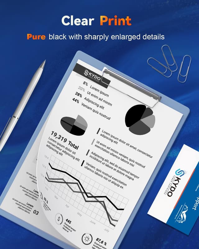 Detalle de Skydo 17A CF217A compatibile (2 cartucce) nero per HP LaserJet Pro M102/MFP M130