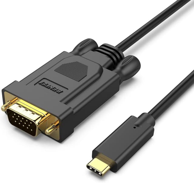 Detalle de BENFEI Cavo USB-C a VGA 1,8 metri con compatibilità Thunderbolt 3/4
