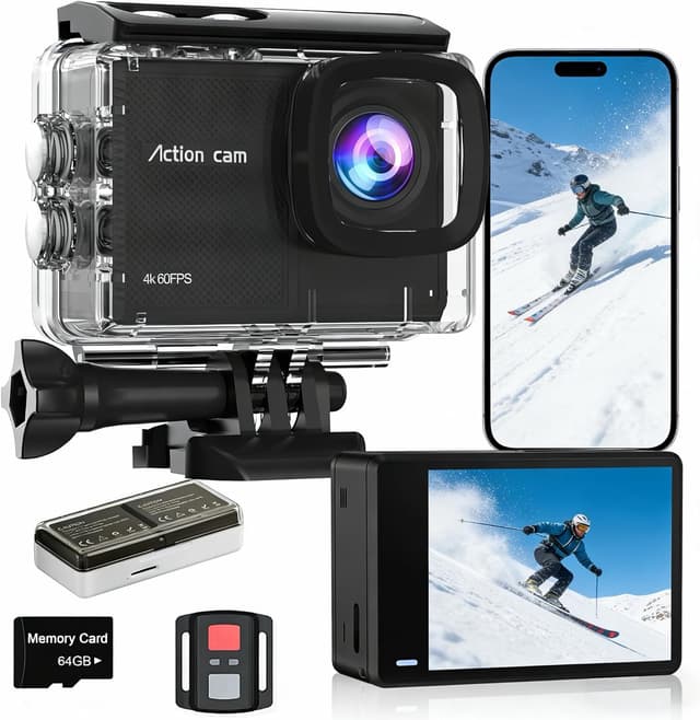 Imagen de Yolansin 4K 60FPS Action Camera en OfertitasTOP