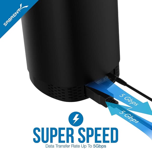 Thumbnail 5 de SABRENT DS-4SSD USB 3.0 4-Bay Dock for 2.5” SSD