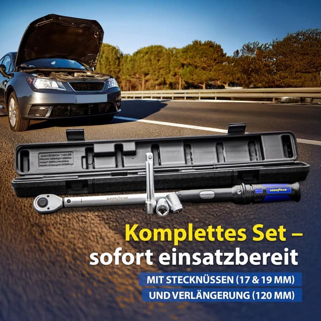 Thumbnail 6 de Goodyear Premium Drehmomentschlüssel 42–210 Nm