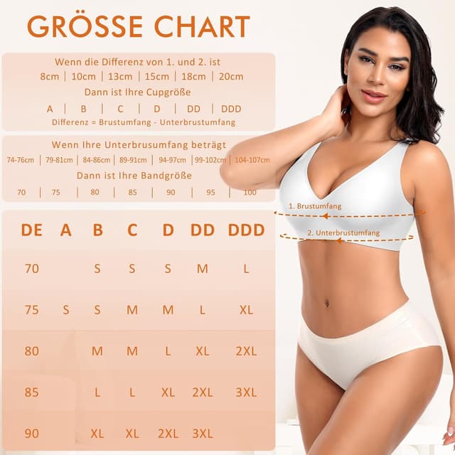 Thumbnail 5 de Ganado Tiefem V-Ausschnitt BH nahtlos