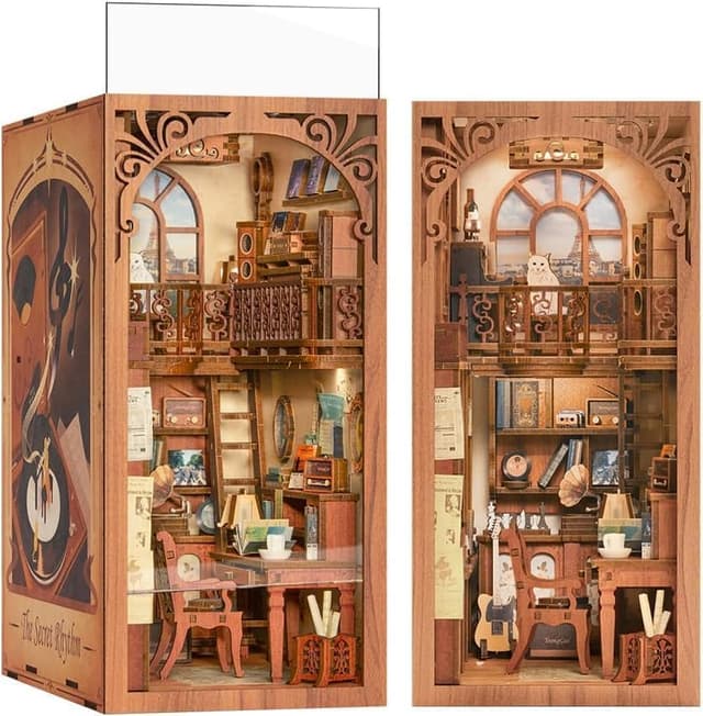 Imagen de Cutefun Book Nook Kit 3D miniature book nook en OfertitasTOP