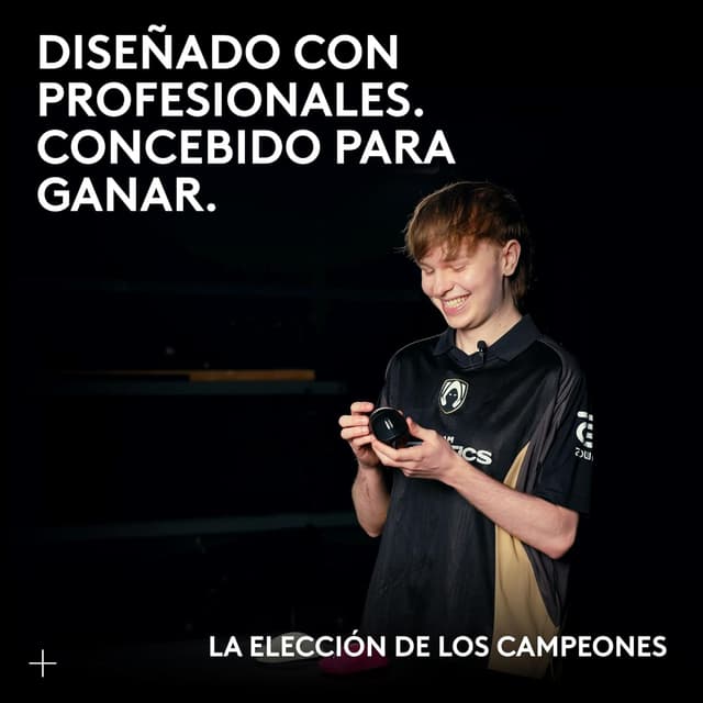 Detalle de Logitech G PRO X SUPERLIGHT 2 ratón inalámbrico 60 g