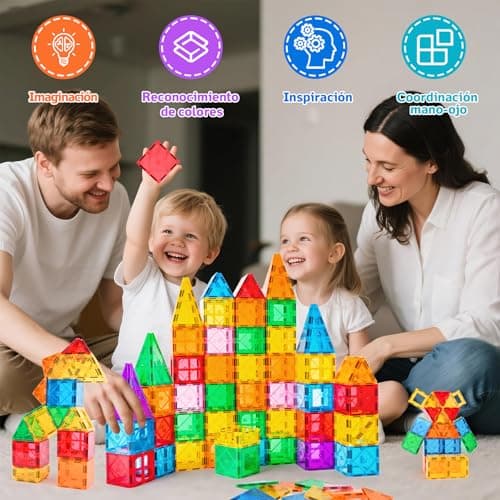 Thumbnail 4 de NAETANY Bloques Magnéticos 3D para Niños, Juego Educativo🧲
