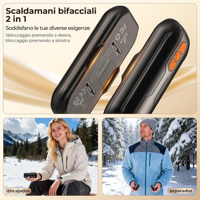 Thumbnail 4 de VIWAVE Calentador de Manos 6000mAh 📱