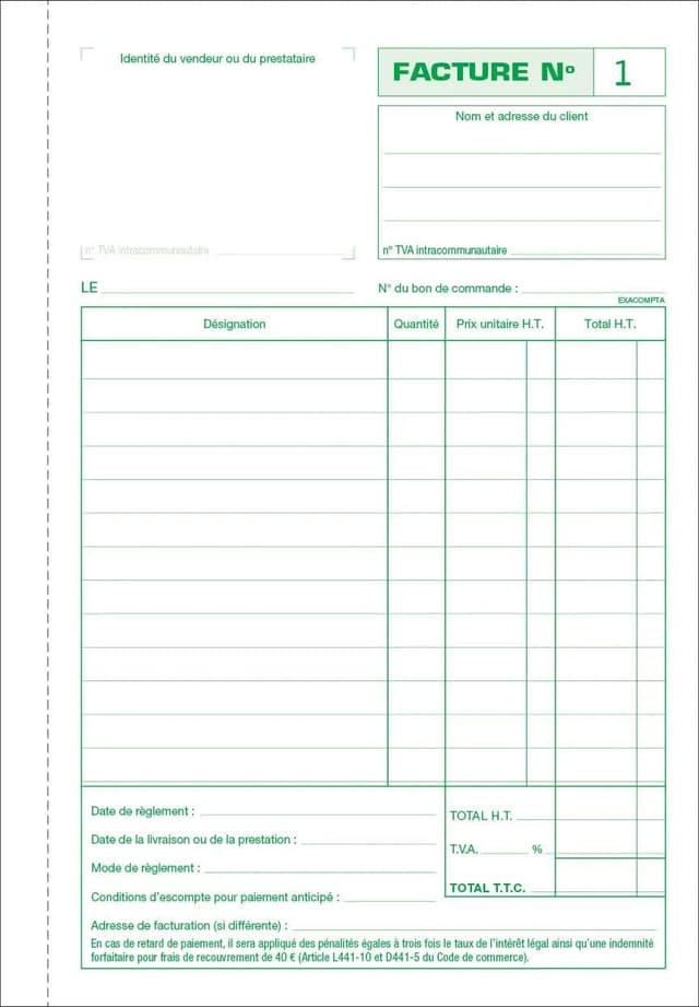 Detalle 2 de Exacompta 3278E Paquet 10 manifolds TVA