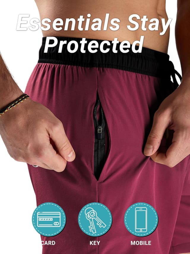 Detalle 1 de Arcweg swim trunks with zip pockets