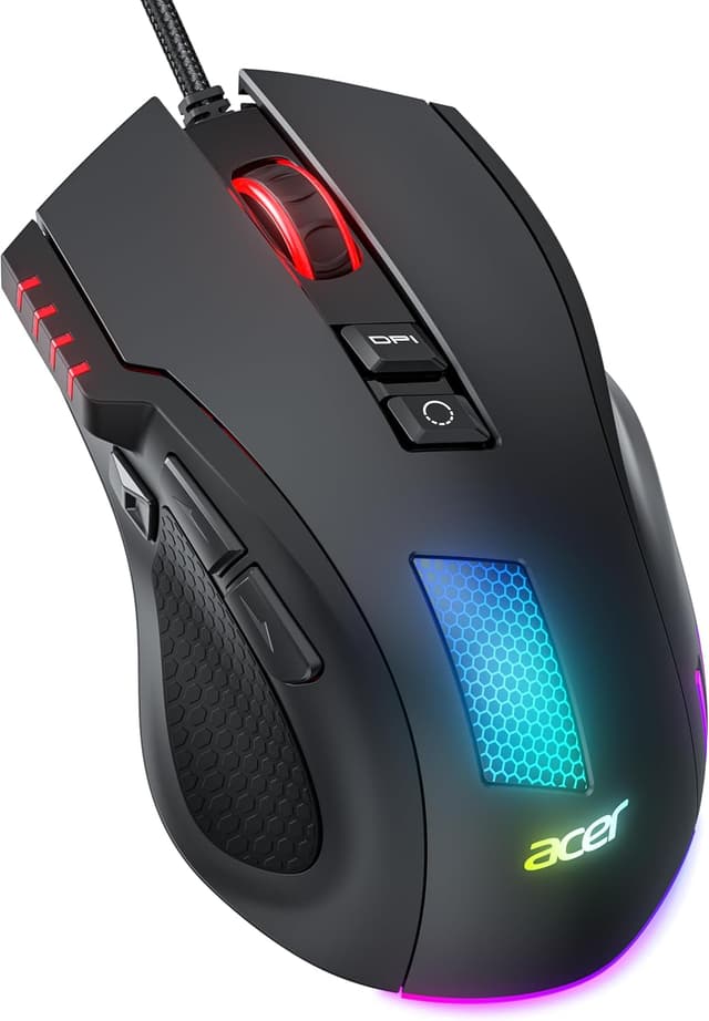 Detalle de acer Wired Gaming Mouse 12800 DPI