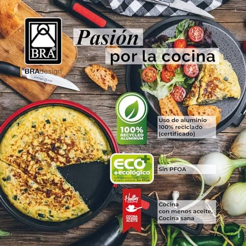 Thumbnail 5 de BRA Premiere Batería de Cocina 3 Piezas Antiadherente