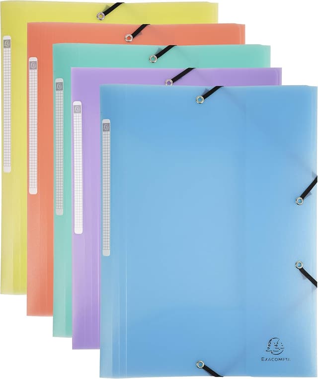 Detalle de Exacompta 55170E Chemises Chromaline pastel 24x32