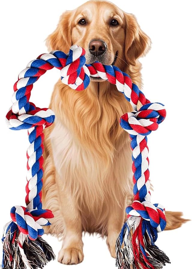 Imagen de Speedy Panther Indestructible Dog Rope Toy 90cm en OfertitasTOP