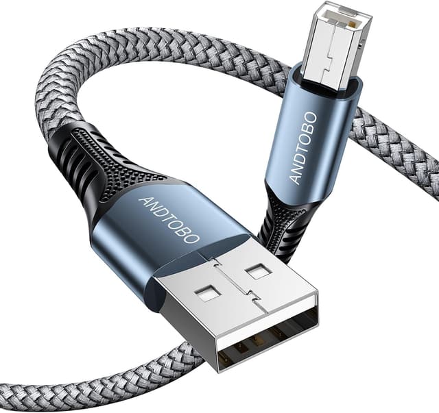 Imagen de ANDTOBO USB A to B printer cable 2m en OfertitasTOP