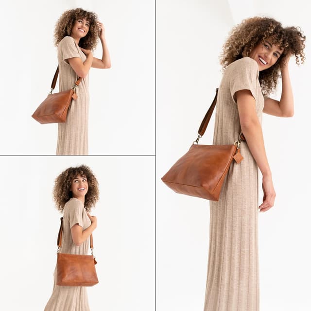 Thumbnail 6 de Berliner Bags Marbella M Bolso Bandolera Grande