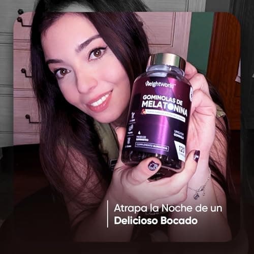 Thumbnail 6 de WeightWorld Melatonina Gominolas 120 U