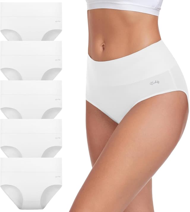 Thumbnail 6 de coskefy High Waisted Cotton Panties 5-Pack