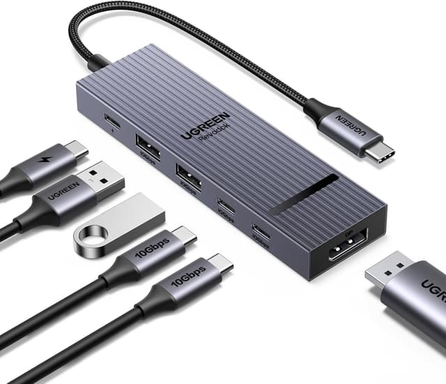 Detalle de UGREEN Revodok Pro 1062 Hub USB C 4K 60Hz