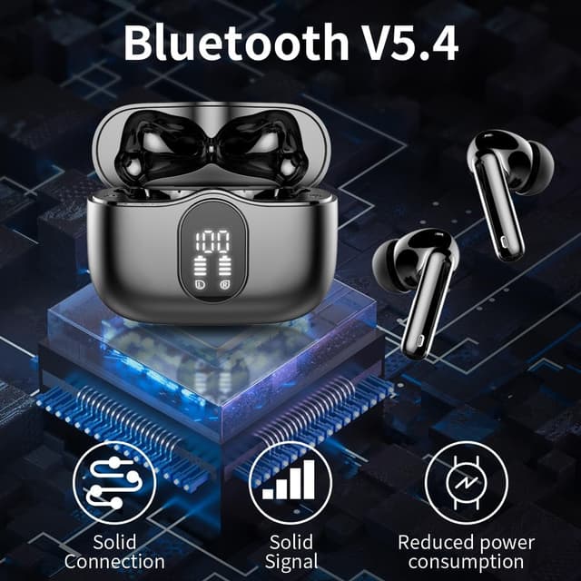 Detalle 2 de Btootos Bluetooth Kopfhörer 40 Std Spielzeit