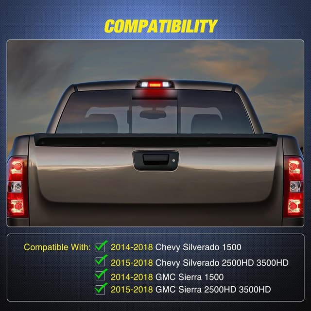 Thumbnail 6 de Nilight Third Brake Light 2014-2018